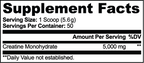 AlpineCell Creatine Monohydrate - 5 g Pure, 50 Servings